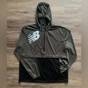 New Balance half zip lightweight spring jacket